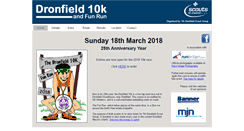 Desktop Screenshot of 7thdronfield10k.org.uk